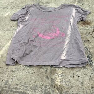 Kids Graphic Tee in Light Purple and Pink